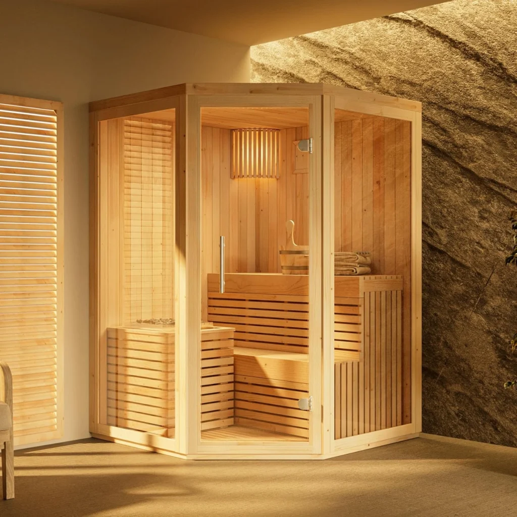 Beste infraroodsauna van 2026: Onafhankelijke test & review 2 beste infraroodsauna hoekopstelling