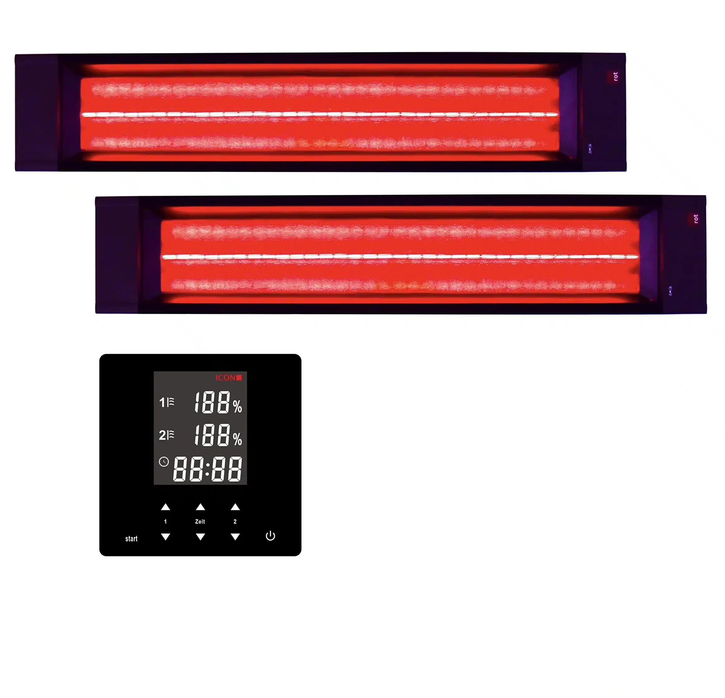 Infraroodstralers voor sauna-installatie